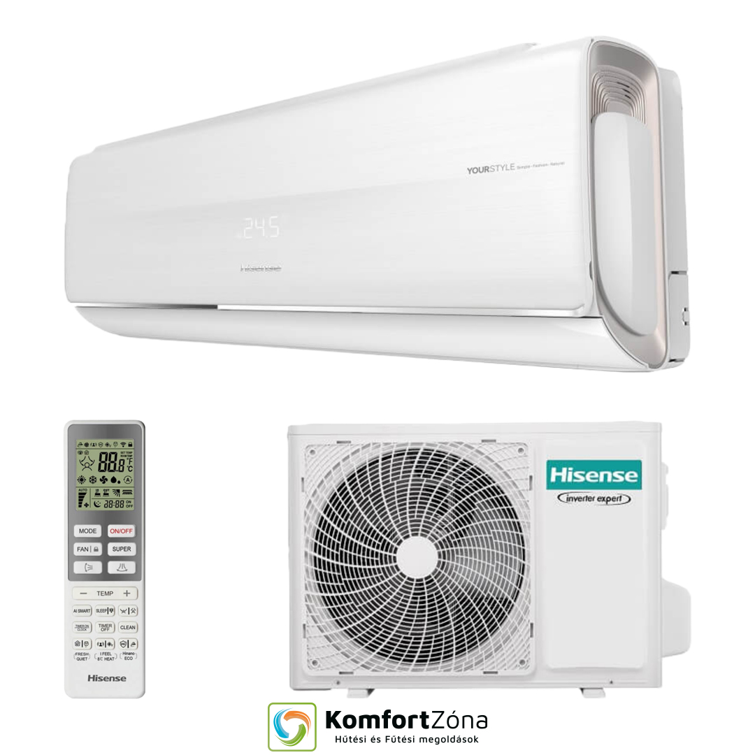 Hisense Fresh Master Inverteres 35 Kw Klímaszett Qf35xw0e Komfort Zóna 3134